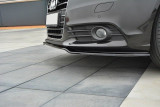 Maxton Design Spoiler předního nárazníku Audi A6 C7 - texturovaný plast
