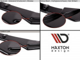 Maxton Design Spoiler předního nárazníku Audi A6 C7 - černý lesklý lak