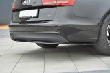 Maxton Design Spoiler zadního nárazníku Audi A6 C7 - texturovaný plast