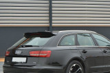 Maxton Design Nástavec střešního spoileru Audi A6 C7 Avant - černý lesklý lak