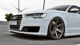 Maxton Design Spoiler předního nárazníku Audi A6 C7 Facelift - karbon