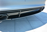 Maxton Design Spoiler zadního nárazníku Audi RS7 C7 Facelift - černý lesklý lak