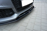 Maxton Design Spoiler předního nárazníku Audi RS7 C7 Facelift V.1 - texturovaný plast