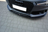 Maxton Design Spoiler předního nárazníku Audi RS7 C7 Facelift V.1 - texturovaný plast