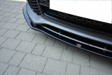 Maxton Design Spoiler předního nárazníku Audi RS7 C7 Facelift V.1 - černý lesklý lak