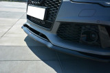 Maxton Design Spoiler předního nárazníku Audi RS7 C7 Facelift V.2 - karbon