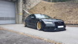 Maxton Design Spoiler předního nárazníku Audi S7/A7 S-Line C7 V.2 - karbon