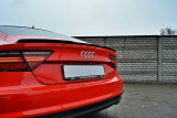 Maxton Design Nástavec spoileru víka kufru Audi S7/A7 S-Line/Facelift C7 - karbon