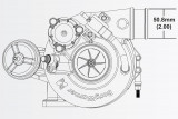 Turbodmychadlo BorgWarner EFR 6258 T25 SingleScroll 0.64 s WG