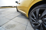Maxton Design Prahové lišty VW Arteon - černý lesklý lak