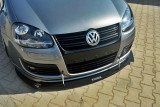 Maxton Design Spoiler předního nárazníku Racing VW Golf V GTI