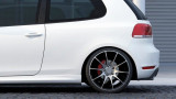 Maxton Design Boční lišty zadního nárazníku VW Golf VI GTI - karbon