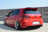 Maxton Design Nástavec střešního spoileru VW Golf VI GTI - černý lesklý lak