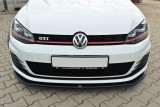 Maxton Design Spoiler předního nárazníku VW Golf Mk7 GTI V.2 - karbon