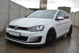 Maxton Design Prahové lišty VW Golf Mk7 GTI Pre-Facelift/Facelift - texturovaný plast