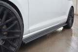 Maxton Design Prahové lišty VW Golf Mk7 GTI Pre-Facelift/Facelift - černý lesklý lak