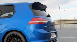 Maxton Design Nástavec střešního spoileru VW Golf Mk7 GTI - texturovaný plast