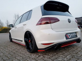 Maxton Design Spoiler zadního nárazníku VW Golf Mk7 GTI Clubsport - černý lesklý lak
