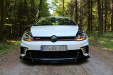 Maxton Design Spoiler předního nárazníku Racing VW Golf Mk7 GTI Clubsport