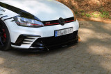 Maxton Design Spoiler předního nárazníku Racing VW Golf Mk7 GTI Clubsport