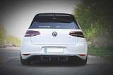 Maxton Design Spoiler zadního nárazníku VW Golf Mk7 GTI Clubsport V.2 - texturovaný plast