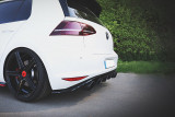 Maxton Design Spoiler zadního nárazníku VW Golf Mk7 GTI Clubsport V.2 - černý lesklý lak