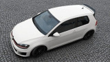 Maxton Design Nástavec střešního spoileru VW Golf Mk7 GTI Clubsport - černý lesklý lak