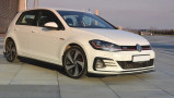 Maxton Design Spoiler předního nárazníku VW Golf Mk7 GTI Facelift V.2 - texturovaný plast