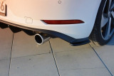 Maxton Design Boční lišty zadního nárazníku VW Golf Mk7 GTI Facelift - karbon