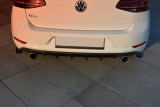 Maxton Design Spoiler zadního nárazníku VW Golf Mk7 GTI Facelift - texturovaný plast