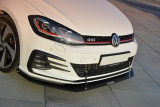 Maxton Design Spoiler předního nárazníku Racing VW Golf Mk7 GTI Facelift V.1
