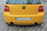 Maxton Design Spoiler Boční lišty zadního nárazníku VW Golf IV R32 - černý lesklý lak