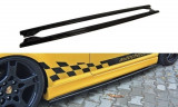 Maxton Design Spoiler Prahové lišty VW Golf IV R32 - černý lesklý lak