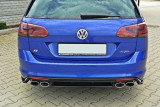 Maxton Design Spoiler zadního nárazníku VW Golf Mk7 R Combi - texturovaný plast