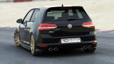 Maxton Design Boční lišty zadního nárazníku VW Golf Mk7 R V.1 - karbon