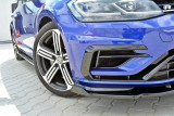 Maxton Design Spoiler předního nárazníku VW Golf Mk7 R Facelift V.1 - karbon