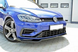 Maxton Design Spoiler předního nárazníku VW Golf Mk7 R Facelift V.2 - texturovaný plast