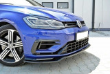 Maxton Design Spoiler předního nárazníku VW Golf Mk7 R Facelift V.3 - texturovaný plast