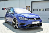 Maxton Design Spoiler předního nárazníku VW Golf Mk7 R Facelift V.3 - texturovaný plast