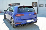 Maxton Design Rámování zadních odrazek VW Golf Mk7 R Facelift - karbon