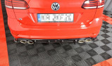 Maxton Design Spoiler zadního nárazníku VW Golf Mk7 R Facelift Combi - karbon