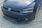 Maxton Design Spoiler předního nárazníku VW Jetta Mk6 V.2 - karbon