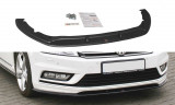Maxton Design Spoiler předního nárazníku VW Passat B7 R-Line - texturovaný plast