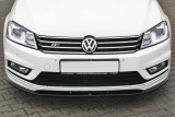 Maxton Design Spoiler předního nárazníku VW Passat B7 R-Line - karbon