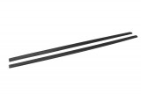Maxton Design Prahové lišty VW Passat B7 R-Line - černý lesklý lak