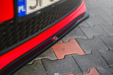 Maxton Design Spoiler předního nárazníku VW Polo Mk5 (6R) GTI - černý lesklý lak