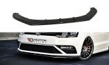 Maxton Design Spoiler předního nárazníku VW Polo Mk5 GTI Facelift V.1 - černý lesklý lak