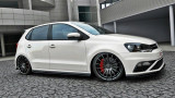 Maxton Design Prahové lišty VW Polo Mk5 GTI Facelift - texturovaný plast