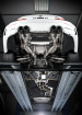 Klapkový catback výfuk BMW M3 (F80) / M4 (F82 / F83) Milltek Sport - s RACE rezonátorem / černé koncovky