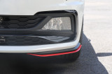Maxton Design Spoiler předního nárazníku VW Polo Mk6 GTI V.5 - červený lesklý lak